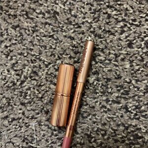 Charlotte Tilbury Lipstick and Lip Liner Set - Pillowtalk